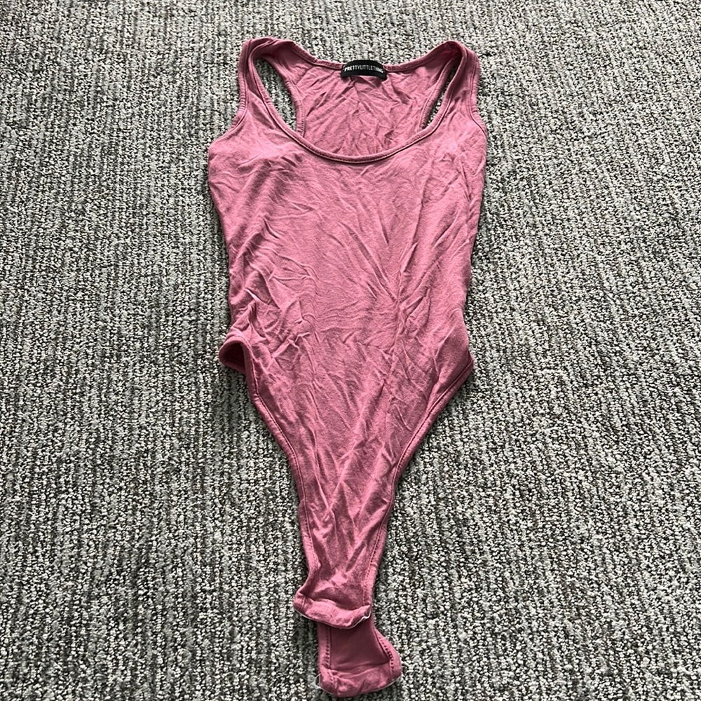 Pretty Little Thing Pink Bodysuit